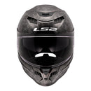 LS2 FF807 Dragon Forged Helmet - Gloss Carbon 06
