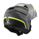 LS2 FF908 Strobe II Monza Flip Front Helmets - Matte Black / Hi-Vis Yellow 06