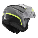 LS2 FF908 Strobe II Monza Flip Front Helmets - Matte Black / Hi-Vis Yellow 06