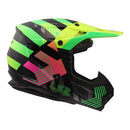 LS2 MX706J COZ Junior Helmet - Chromatic Black / Hi-Vis Pink 06