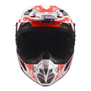 LS2 MX706J COZ Fantasy Junior Helmet - Matte White / Red / Blue