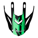 LS2 MX437 Fast Evo Peak Roar - Black / Green
