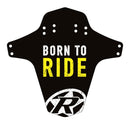Mudguard MTB Bike Born to Ride Black Light Yellow