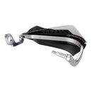 Polisport Trail Blazer Handguard with Metal Bar - Black / White