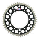 Renthal Sprocket Twinring Black 48T Bi-Metal Grooved Packaged