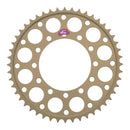 Renthal Sprocket Rear Silver 48T Alloy 7075 T6 Grooved Kawasaki