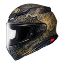 Shoei NXR2 Helmet Fearless - Black / Gold TC5