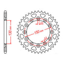Sprocket Kit Honda XR200 (6 Stud) - 520SO 12/48