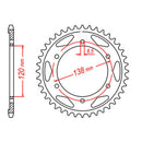 Sprocket Kit Honda VFR400 (NC30) - 525XRE 15/40