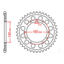 Sprocket Kit Honda VFR400 (NC24) - 525XRE 15/45