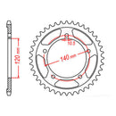 Sprocket Kit Triumph Tiger 1050i '07-'11 - 530ZXW 18/44