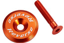 Stem Cap Reverse Bike with screw Orange