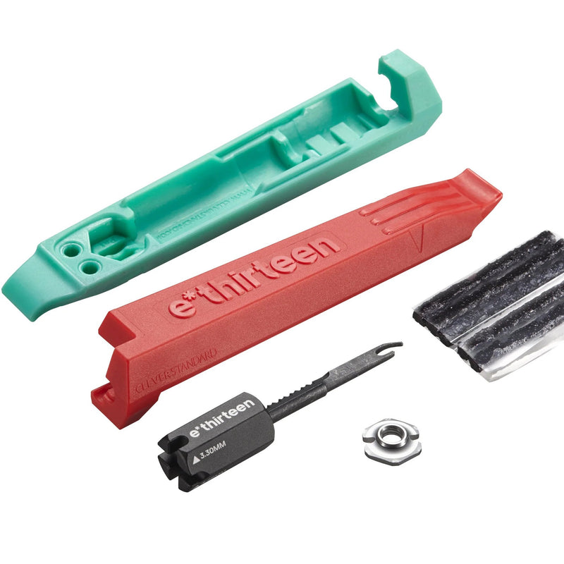 Tire Lever & Plug Kit e*thirteen Red / Seafoam