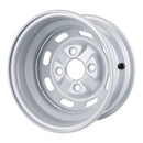 Whites ATV/UTV Steel Rim 12x6 Honda Front 4/110 +25 - Silver