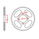 XAM Sprocket Kit Suzuki GN125 - 428AO 13/50