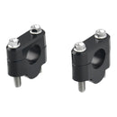 Zeta Bar Rise Kit - Height 19mm, 22.2mm Bar - Black