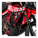 Zeta Pipe Tank Guard- Honda CRF250 Rally/S /CRF300 Rally '21-