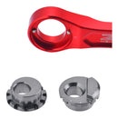 Zeta RSL Adjustable Lowering Link - Assorted Honda CRF Models - Red