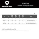 DRIRIDER Size Chart - Indoor Bike Covers