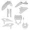 ACERBIS Full Plastic Kit - Beta RR 2025 /X-Pro 2025-26 White