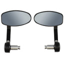 Revolution Clamp On Mirrors Stealth - CNC Pair