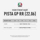 AGV PISTA GP RR 22.06 VISOR / PINLOCK FITMENT