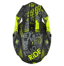 O'Neal Youth 1SRS VIBRANT Helmet - Black/Neon Yellow