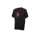 Akrapovic Logo Tee Black L. 100% Cotton Single Jersey With Akrapovic Logo Print On Chest And Back.