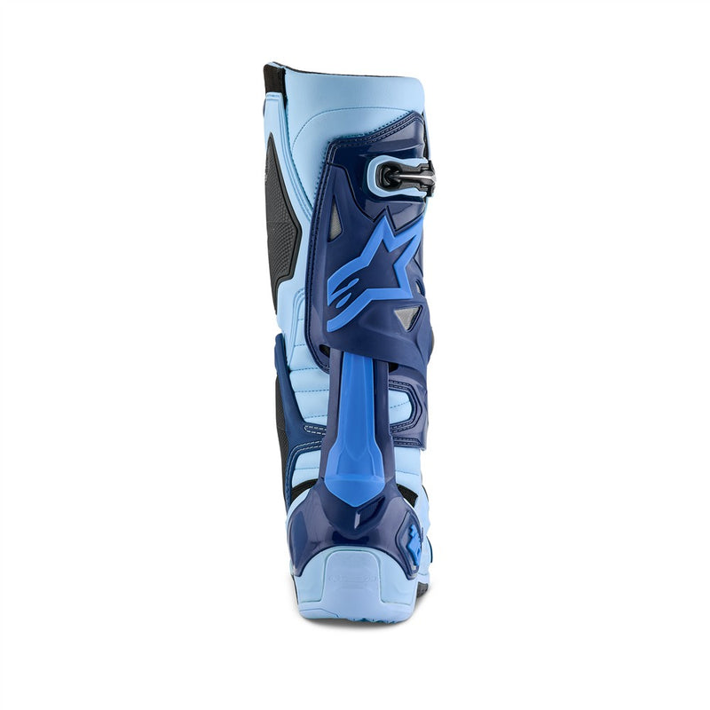 Tech-10 Limited Edition Steeler MX Boots Light Blue/Sapphire Blue 9