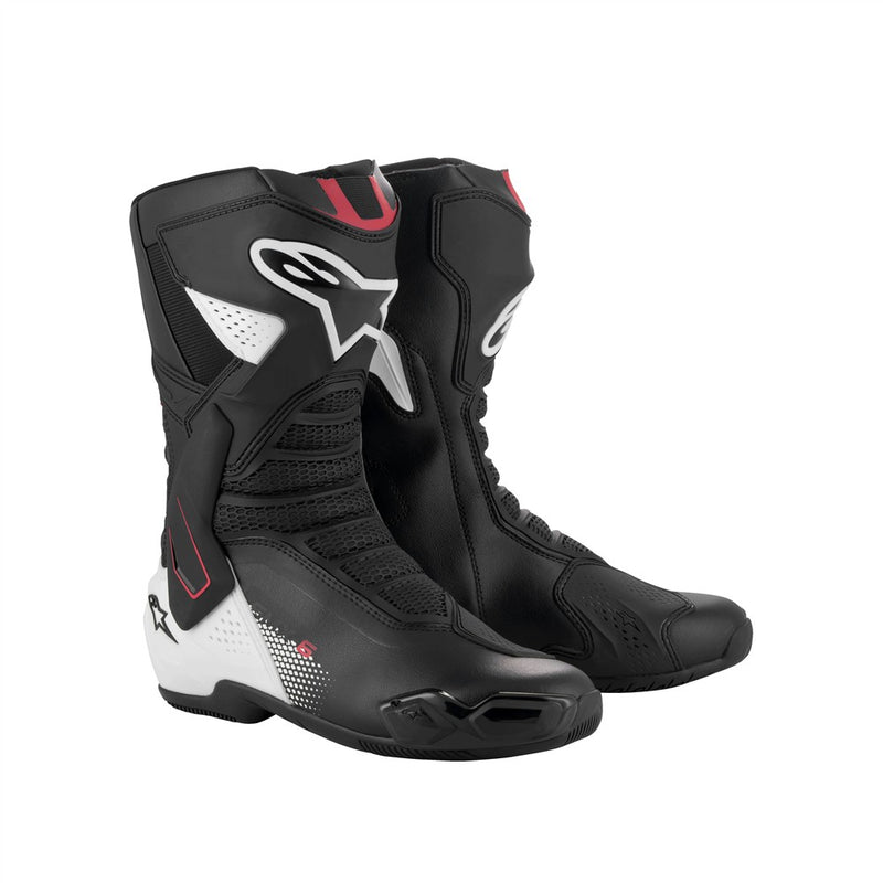 SMX-6 v3 Boots Black/White/Red Graphic 46