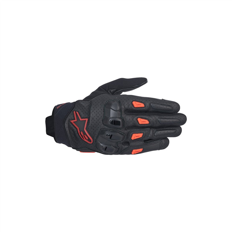 SP X 7 Gloves Black/Dark Red/Red Fluoro XL