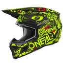 O'Neal Youth 3SRS ATTACK Helmet - Black/Neon Yellow
