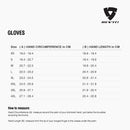 Size chart for REVIT Gloves - Mens