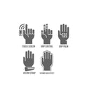 FIVE Gloves - Feature Icons
