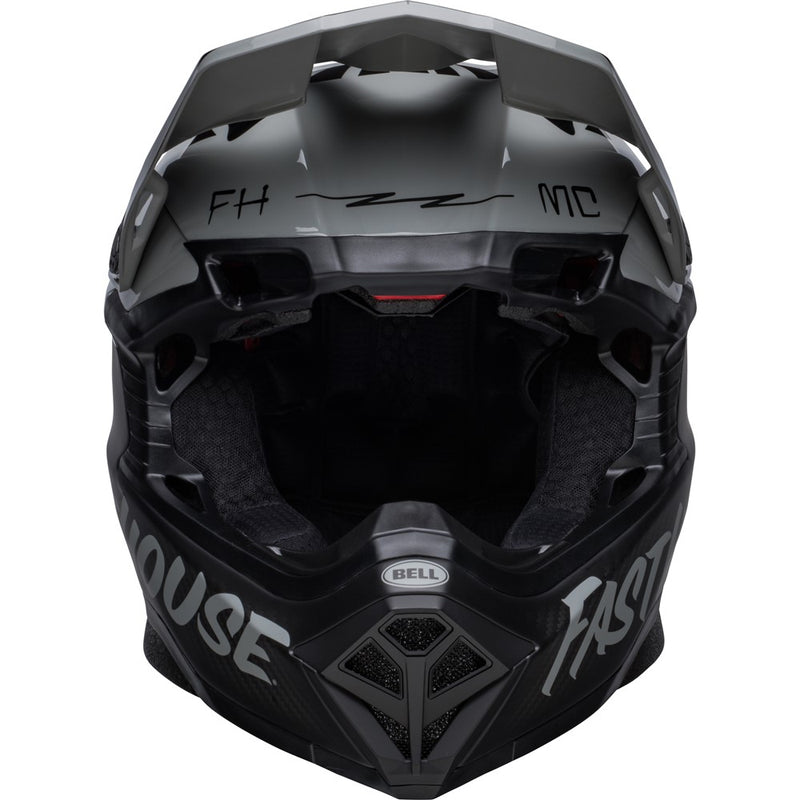 Moto-10 Spherical Fasthouse BMF Matte/Gloss Grey/Black XL