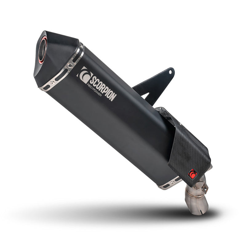 Serket Parallel Slip On - Honda CRF1100L 2024 - Black Ceramic