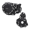 X-Power Engine Case Cover Kit Black Suzuki DR-Z4S