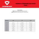DRIRIDER Size Chart - Womens Pants