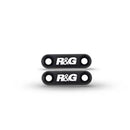 Rear Foot Rest Blanking Plate for Yamaha YZF-R9 25- Black R&G