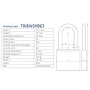 ABUS 70IB_45HB63 Tech Data