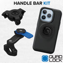 iPhone 14 Pro Handlebar Mount Kit Quad Lock