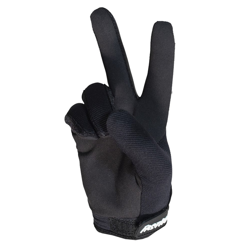 Youth Carbon Gloves Black S