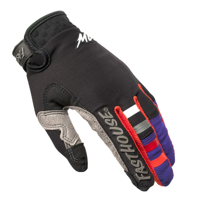 Elrod Evoke Glove Black/Purple XL