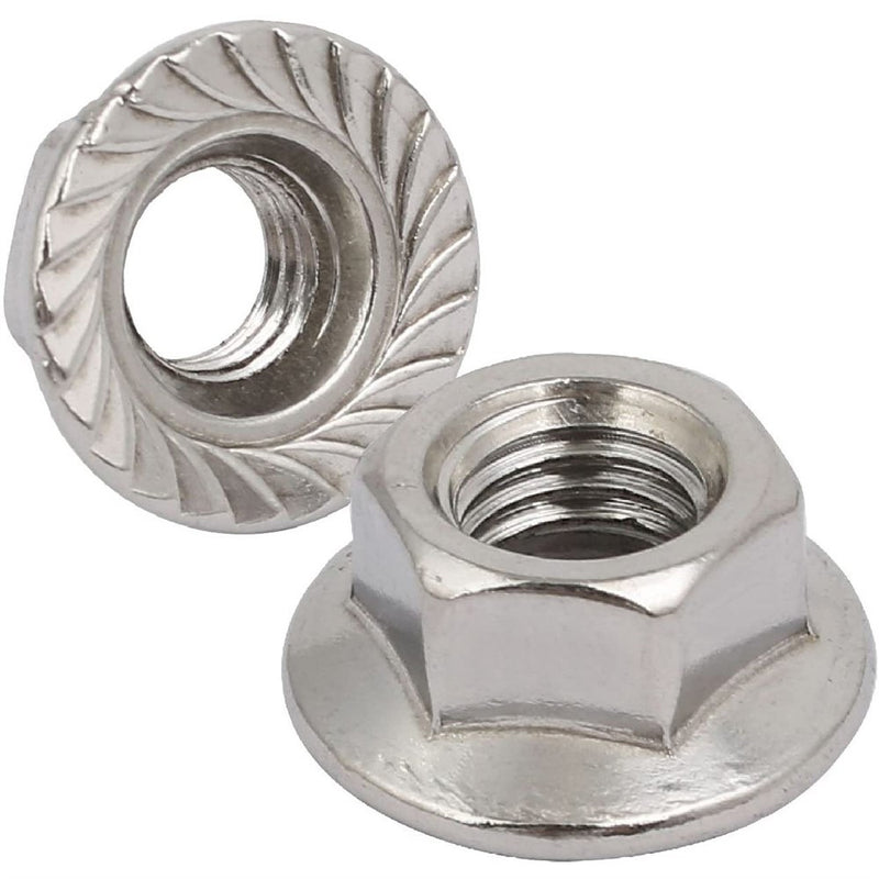 Flanged Lock Nut Stainless Steel