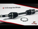 ATV CV Axle 8 Ball Complete Shaft - Polaris