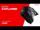LS2 MX701C Explorer Carbon Frontier - Blue / Black 06