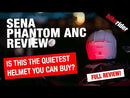 Sena Phantom ANC Smart Helmet with Mesh Comms - Gloss Black