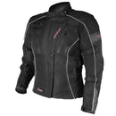 MOTODRY Siena Ladies Jacket Black Magenta