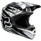 Fox V1 Undertow Helmet Visor Black/White