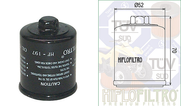 HiFlo HF197 Oil Filter